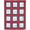 Jack Dempsey Trucks for all Seasons Themed Stamped White Quilt Blocks